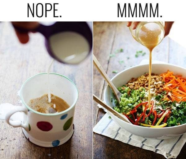 Two food photos.