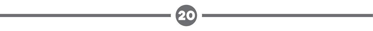 A dividing line with a '21' in the middle.