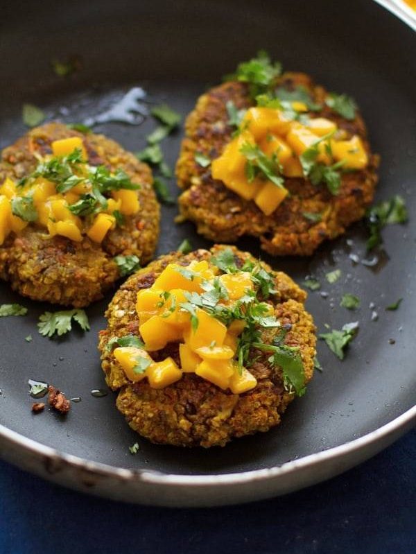 Curry Veggie Burger